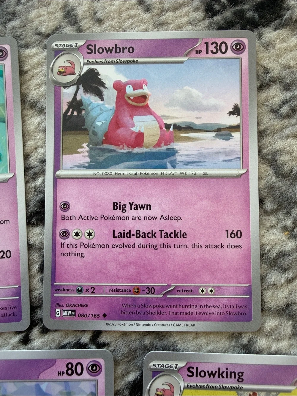 Slowpoke Evolution Lot | Pokémon 151 + Pokémon GO + Stellar Crown | ✨5/$25✨